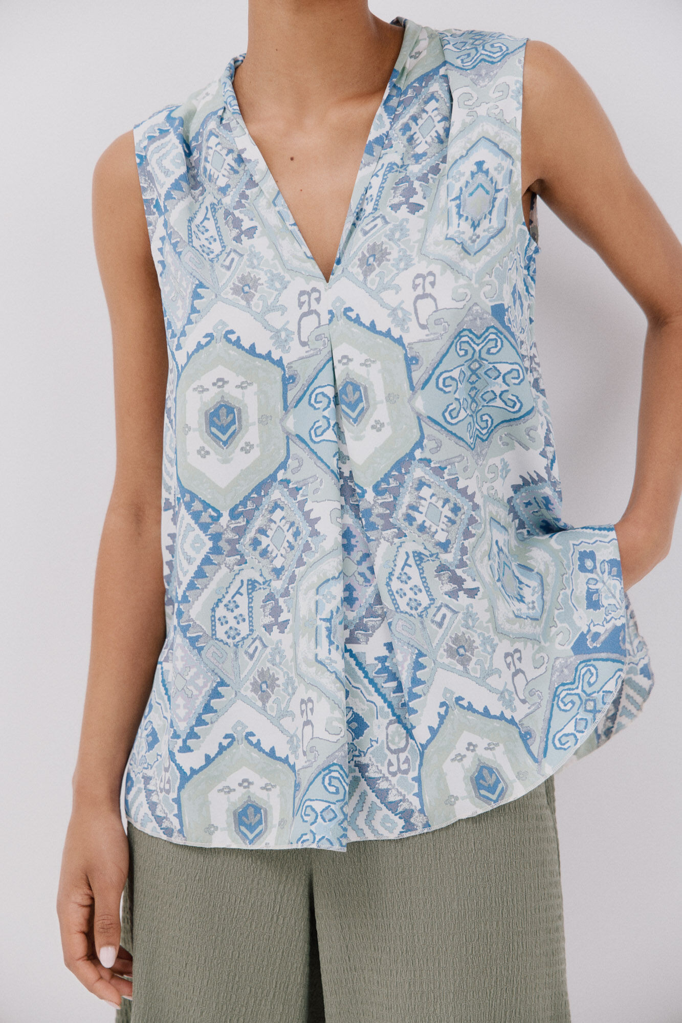 Cortefiel Blusa sin mangas