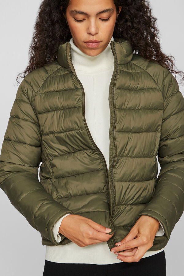 Vila Abrigo acolchado ligero Kaki