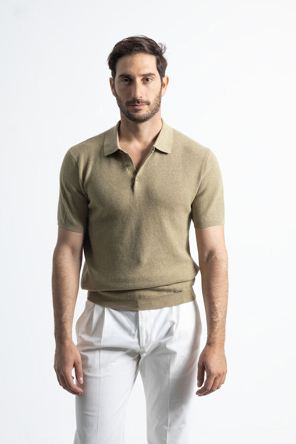 PuroEGO Polo de malha Verde