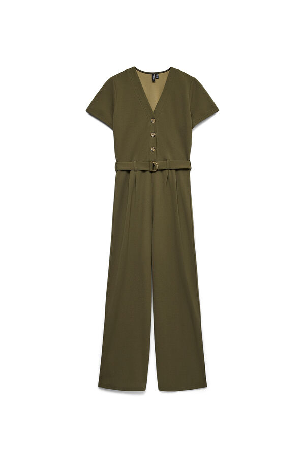 Vero Moda Macac&atilde;o comprido manga curta Verde