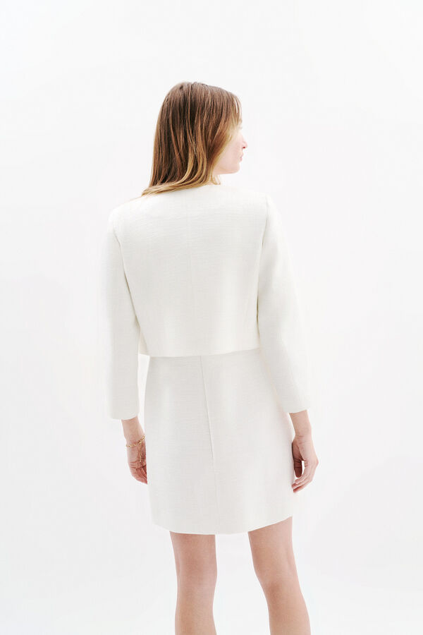 Caroll Jaqueta Virtuel Ecru