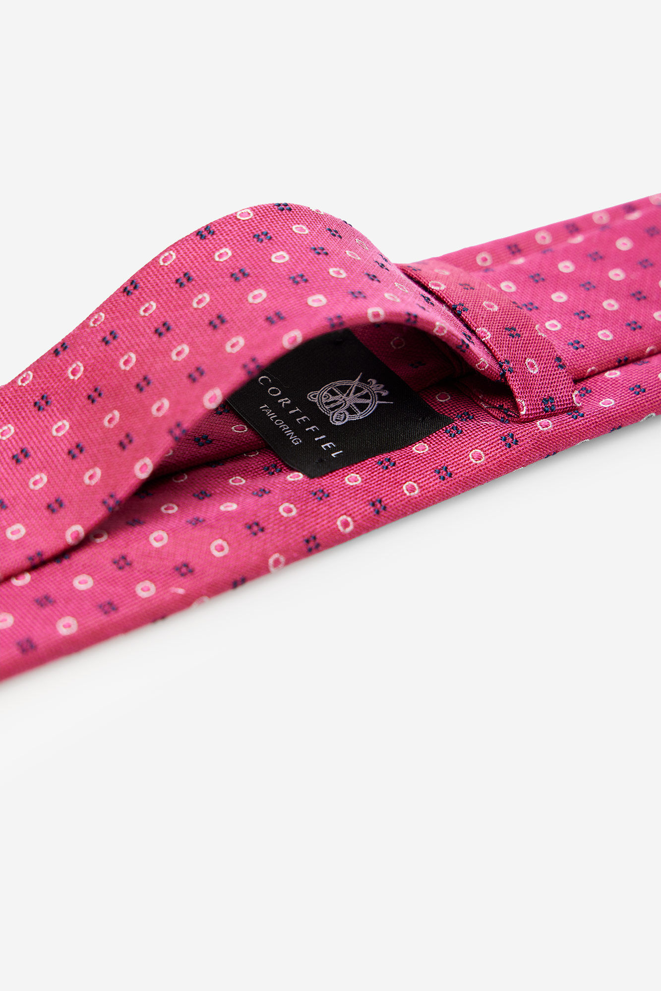 Cortefiel Gravata seda natural