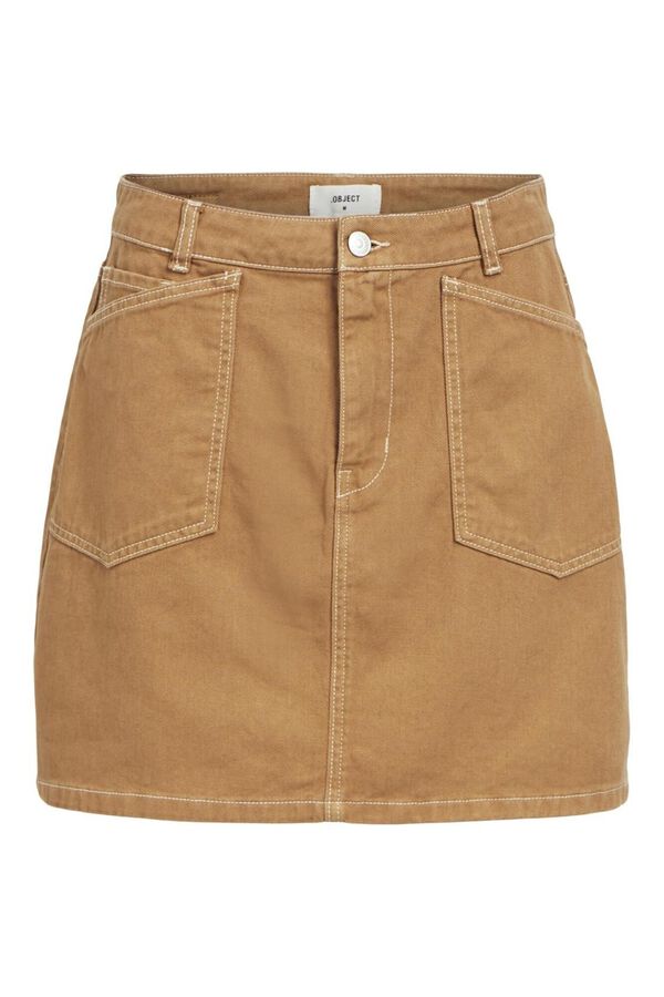 Object Saia curta  Castanho