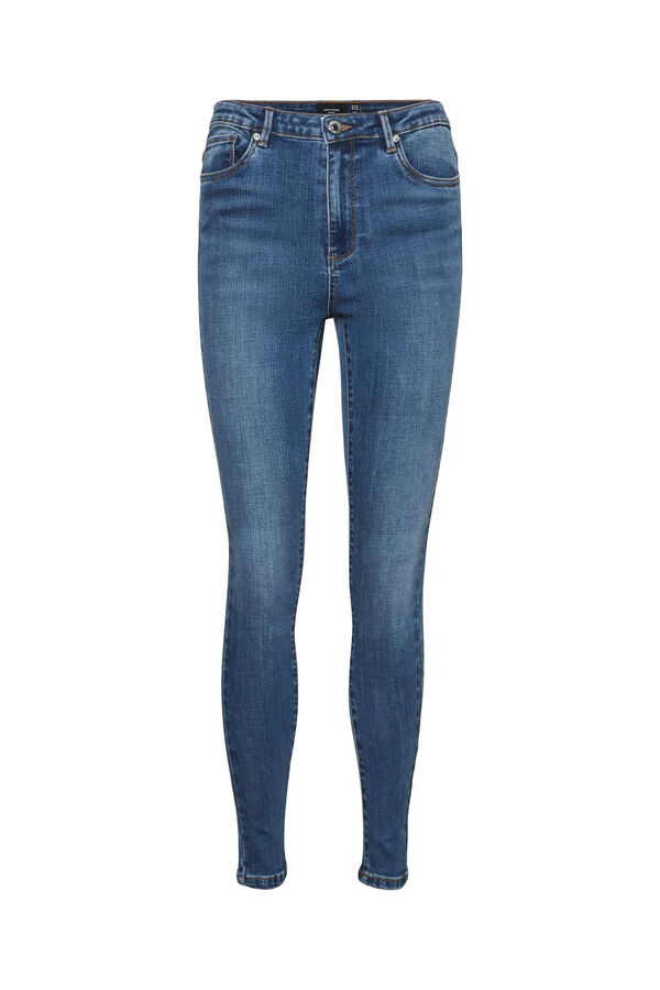 Vero Moda Vaquero skinny de mujer con cintura alta Azul