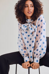 Vila Blusa lazada Gris