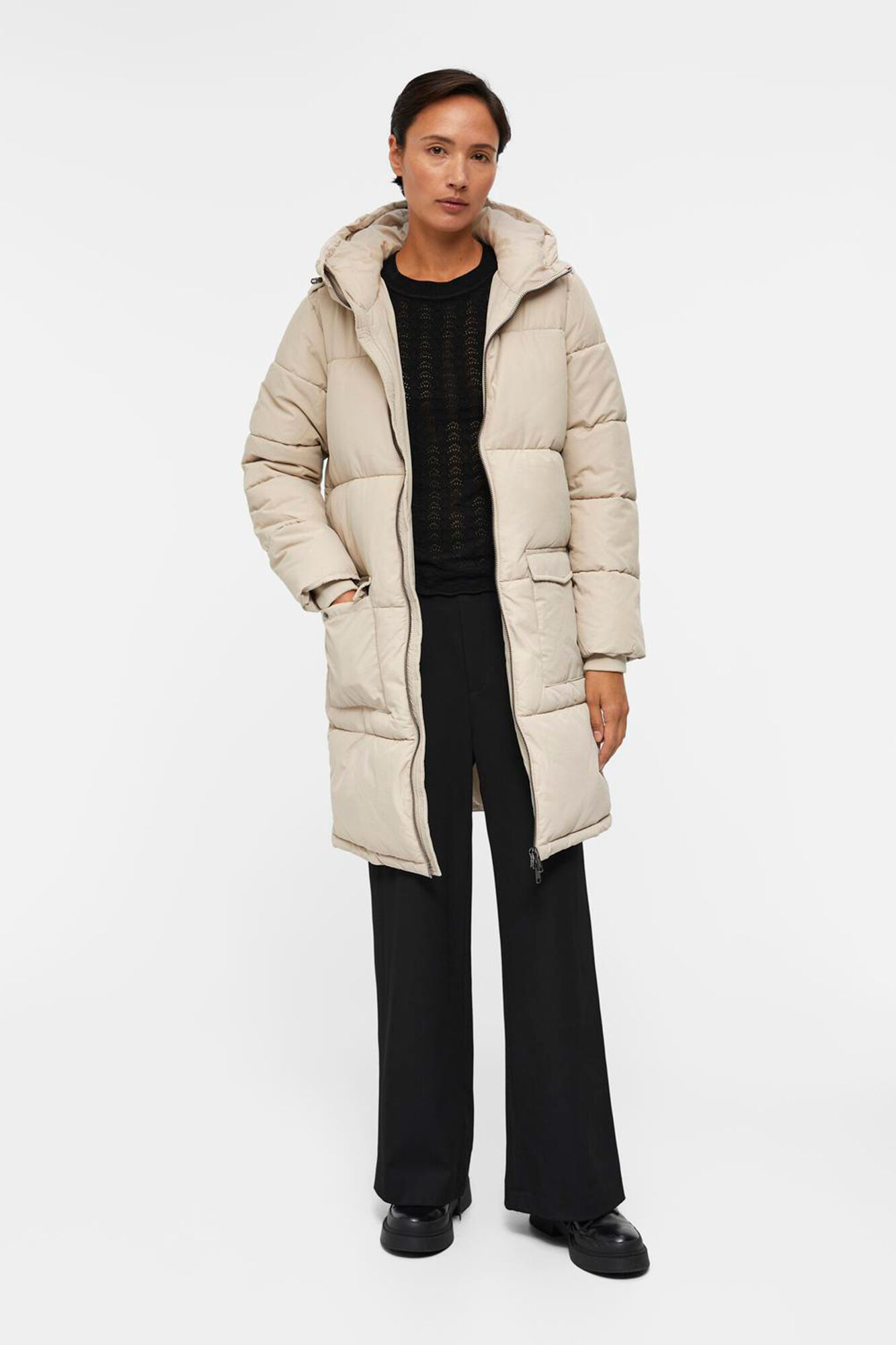 Object Parka 3/4 capucha