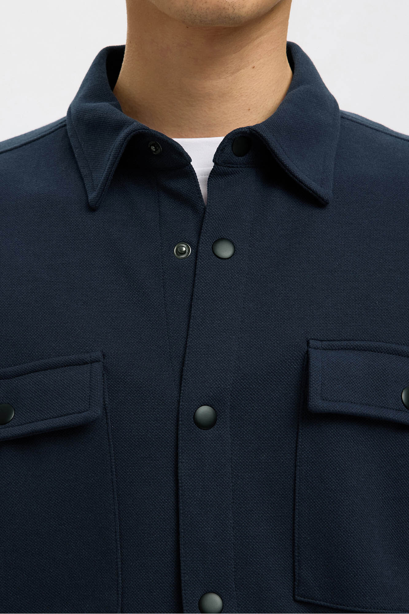 Selected Chaqueta entretiempo botones