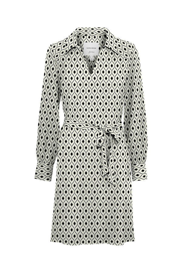 Vero Moda Vestido camiseiro midi Cinzento