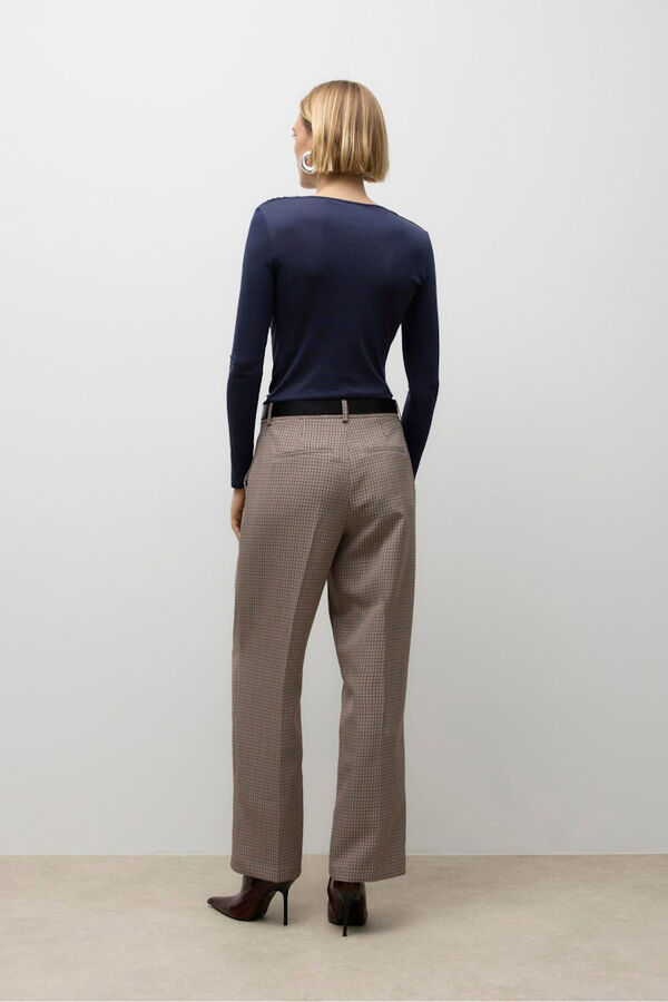 Vero Moda Top de manga larga Azul marino