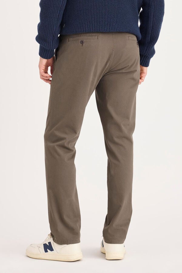 Dockers Pantalones chinos slim fit Ultimate Marr&oacute;n
