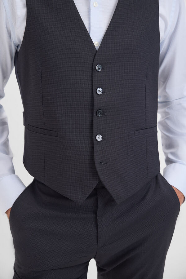 Cortefiel Chaleco serie XXI Gris
