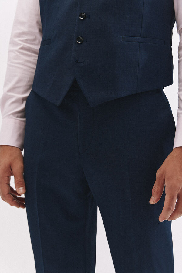 Cortefiel Cal&ccedil;as azuis slim fit Azul