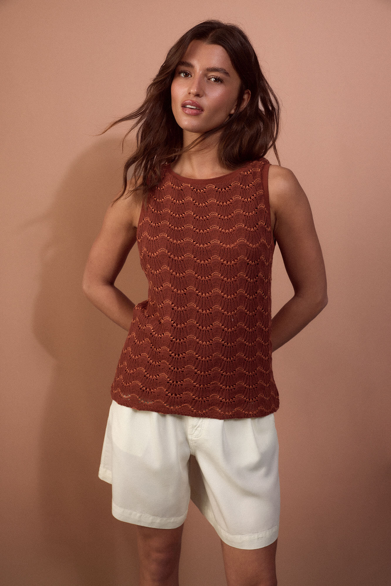 Slowlove Top b&aacute;sico ondas