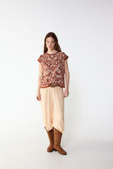 Slowlove Camiseta estampado bandana Granada