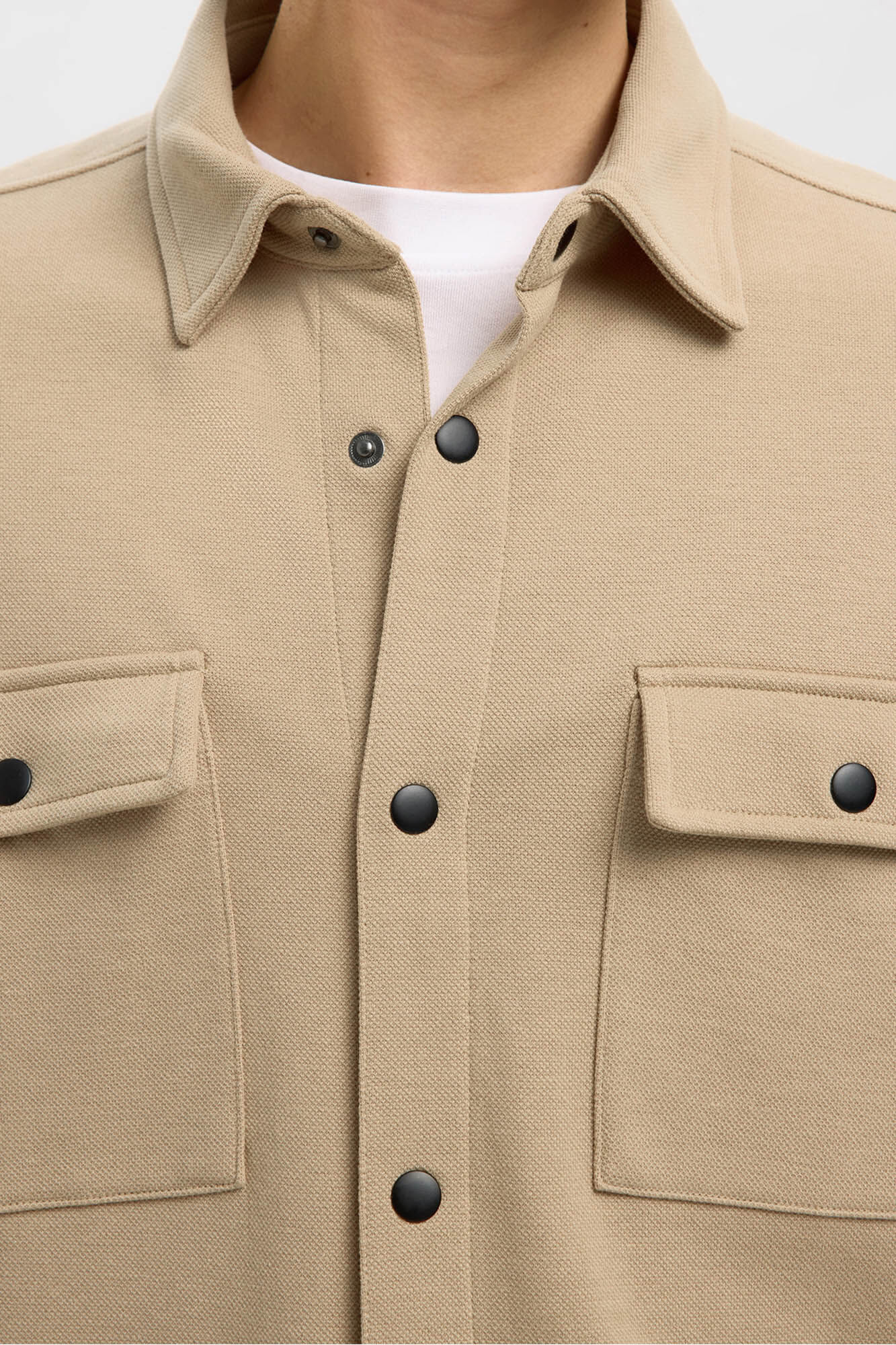 Selected Chaqueta entretiempo botones