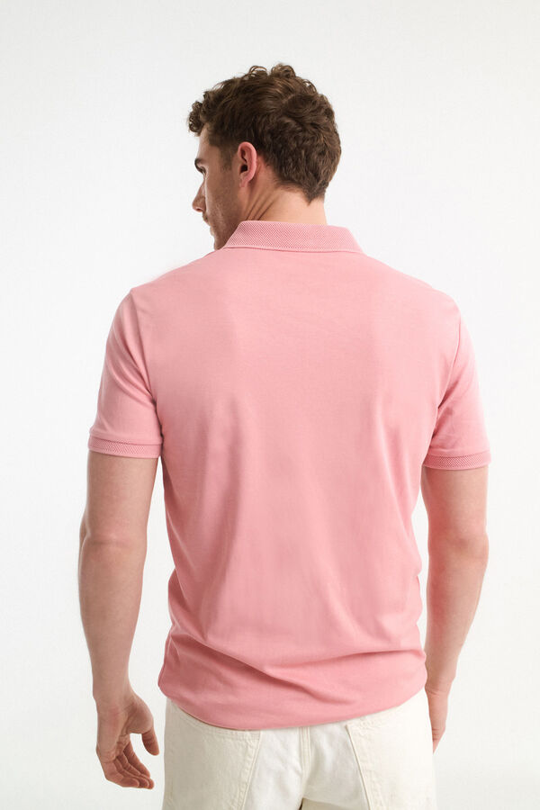 Selected Polo de manga curta  Subiu