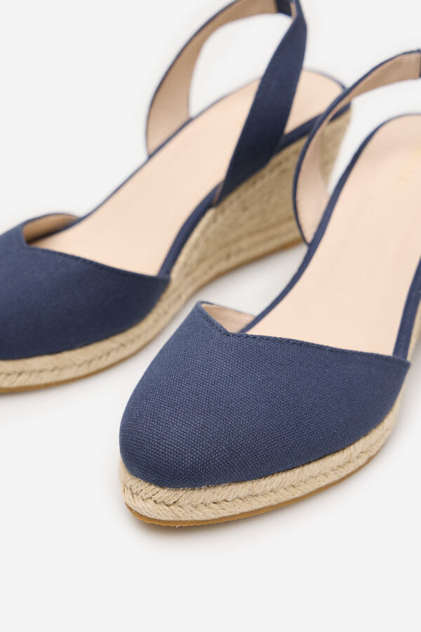 Cortefiel Cu&ntilde;a yute Azul marino