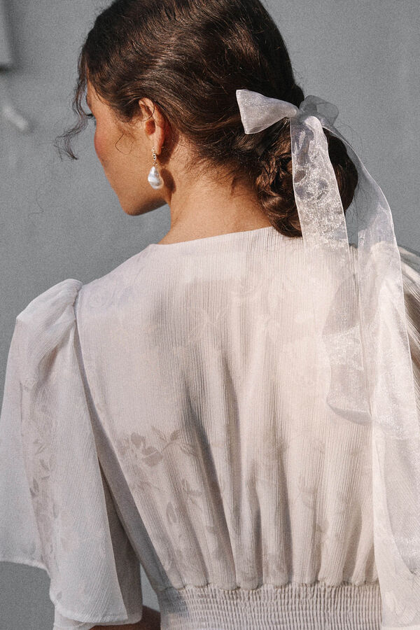 Pol&iacute;n Et Moi Vestido de novia Jazmin Blanco