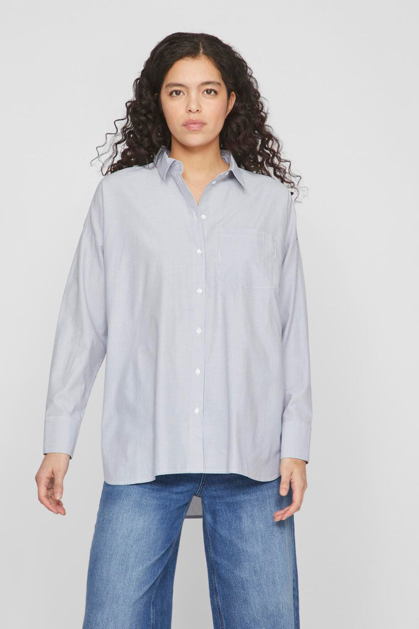 Vila Camisa Oxford con bolsillo