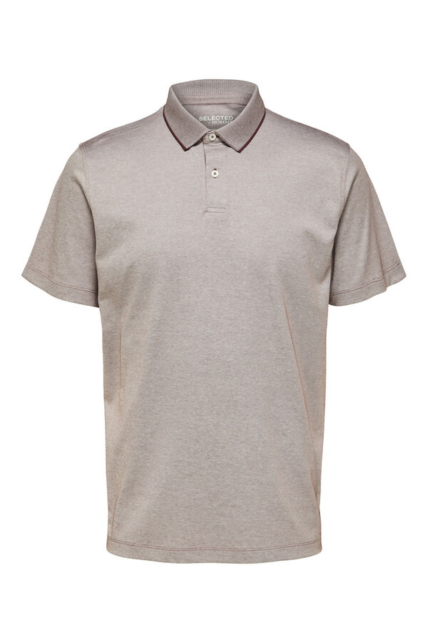 Selected Polo coolmax de algod&atilde;o org&acirc;nico Subiu