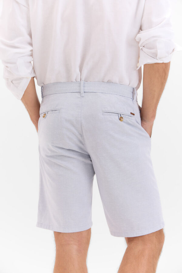 Cortefiel Bermuda chino Azul