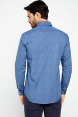 Cortefiel Camisa COOLMAX® xadrez Gales Azul