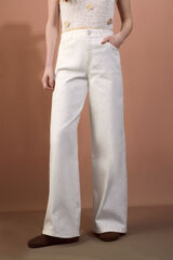 Slowlove Jeans Wide Leg Branco