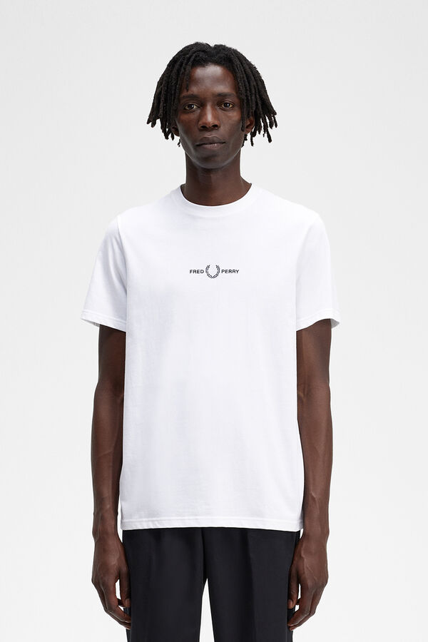 Fred Perry Camiseta fred perry manga corta Blanco