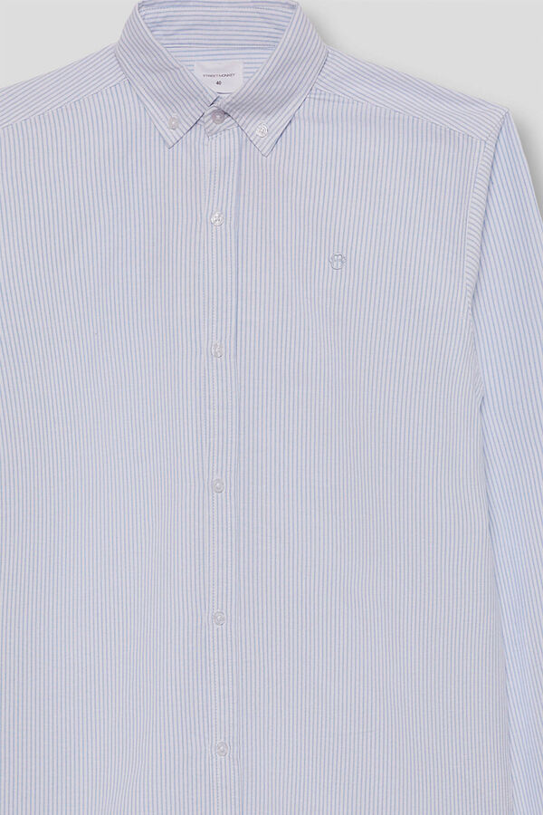 Street Monkey Camisa oxford Azul