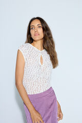 Slowlove Estrutura floral superior Ecru