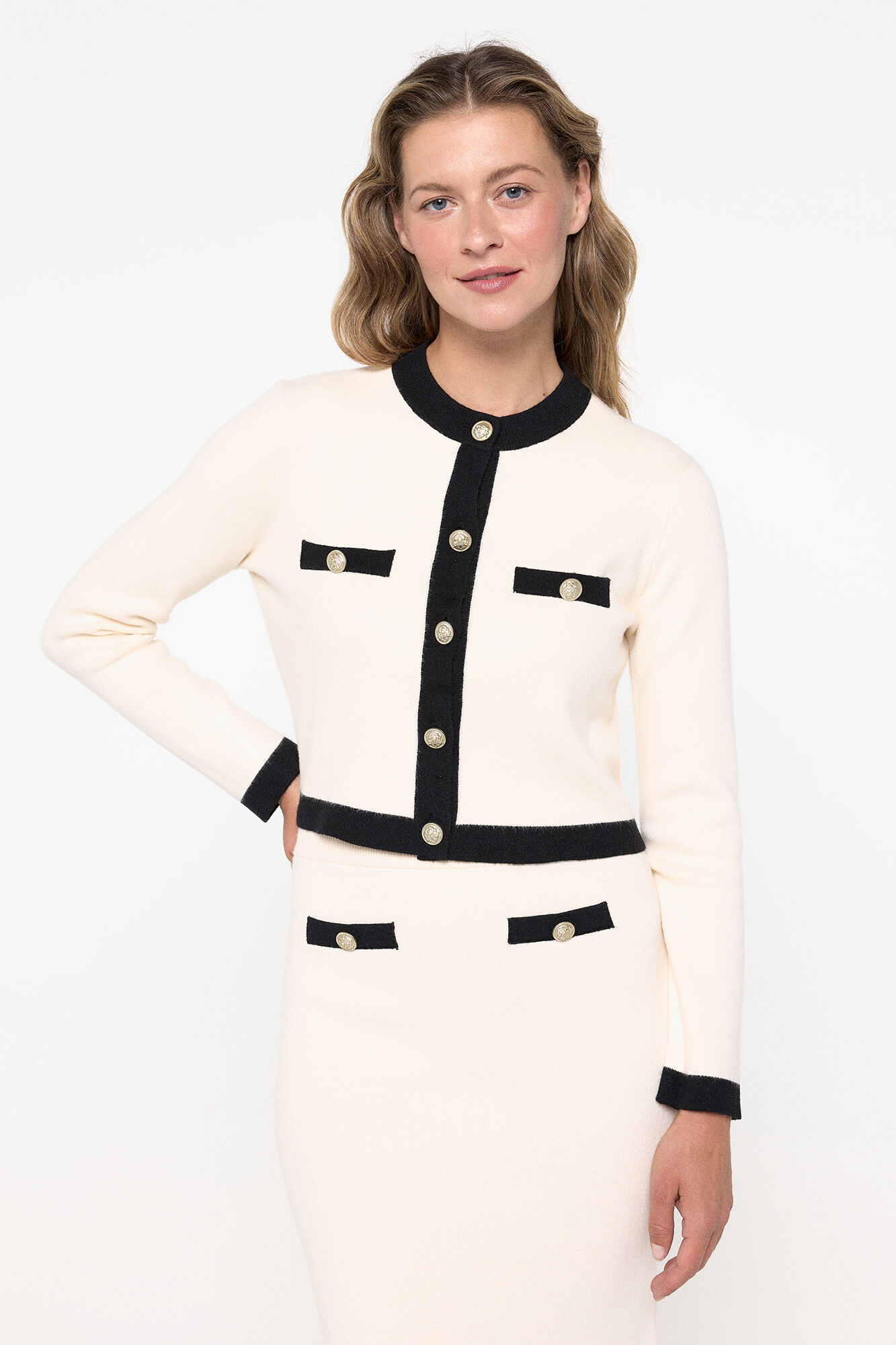 Vero Moda Cardigan com acabamento contrastante&nbsp;