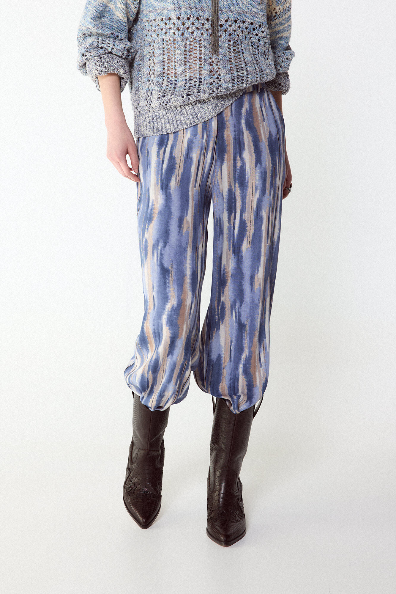 Slowlove Pantal&oacute;n estampado