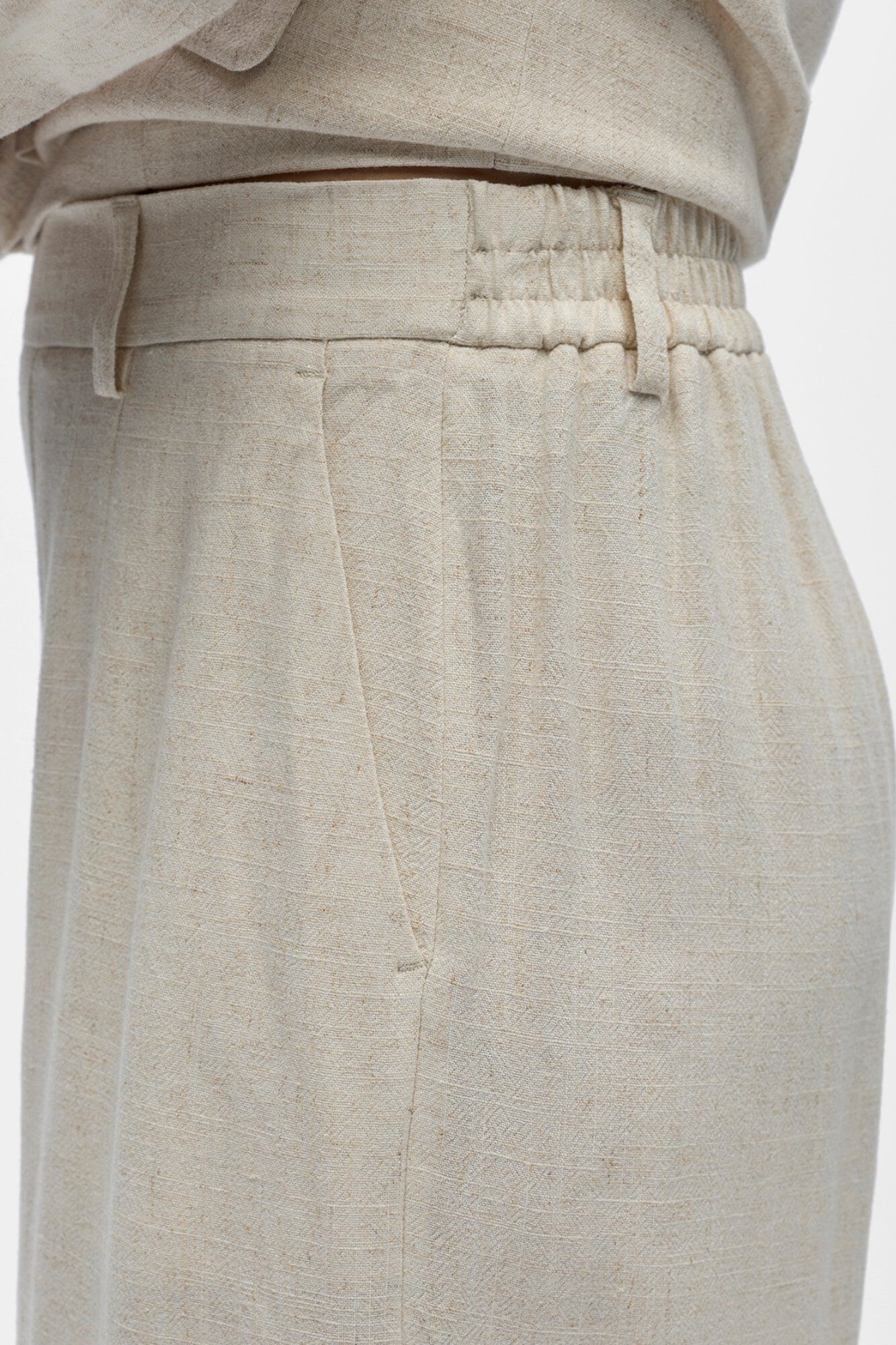 Object Cal&ccedil;a culotte em linho