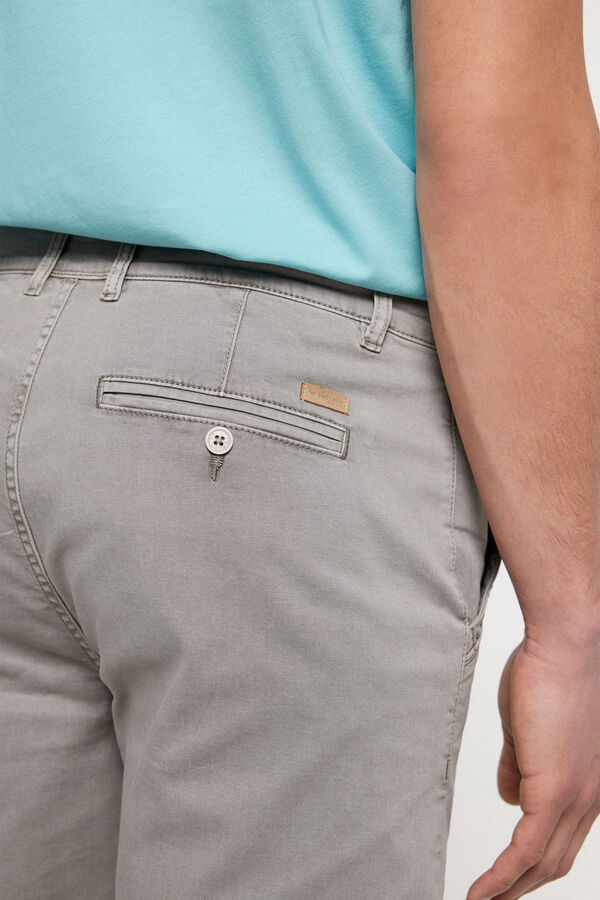 Privata Bermuda 5 bolsillos Gris