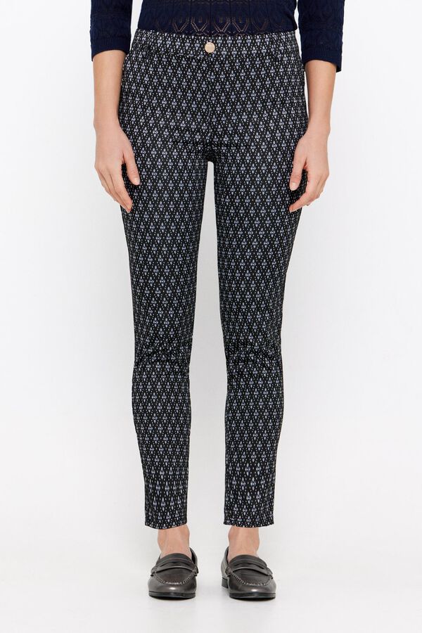 Cortefiel Cal&ccedil;as de malha jacquard Cinzento