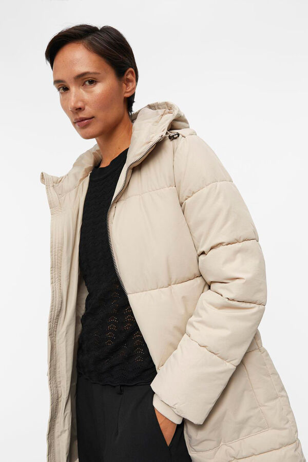 Object Parka 3/4 capucha Gris