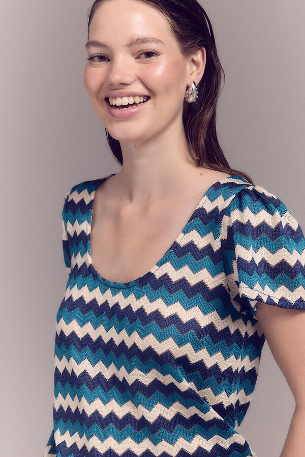 Slowlove T-shirt estrutura zic zacateca Impressão