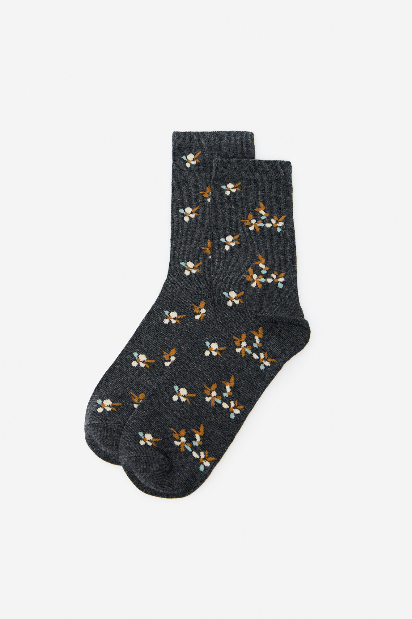 Cortefiel  meias de flores mindinhos 