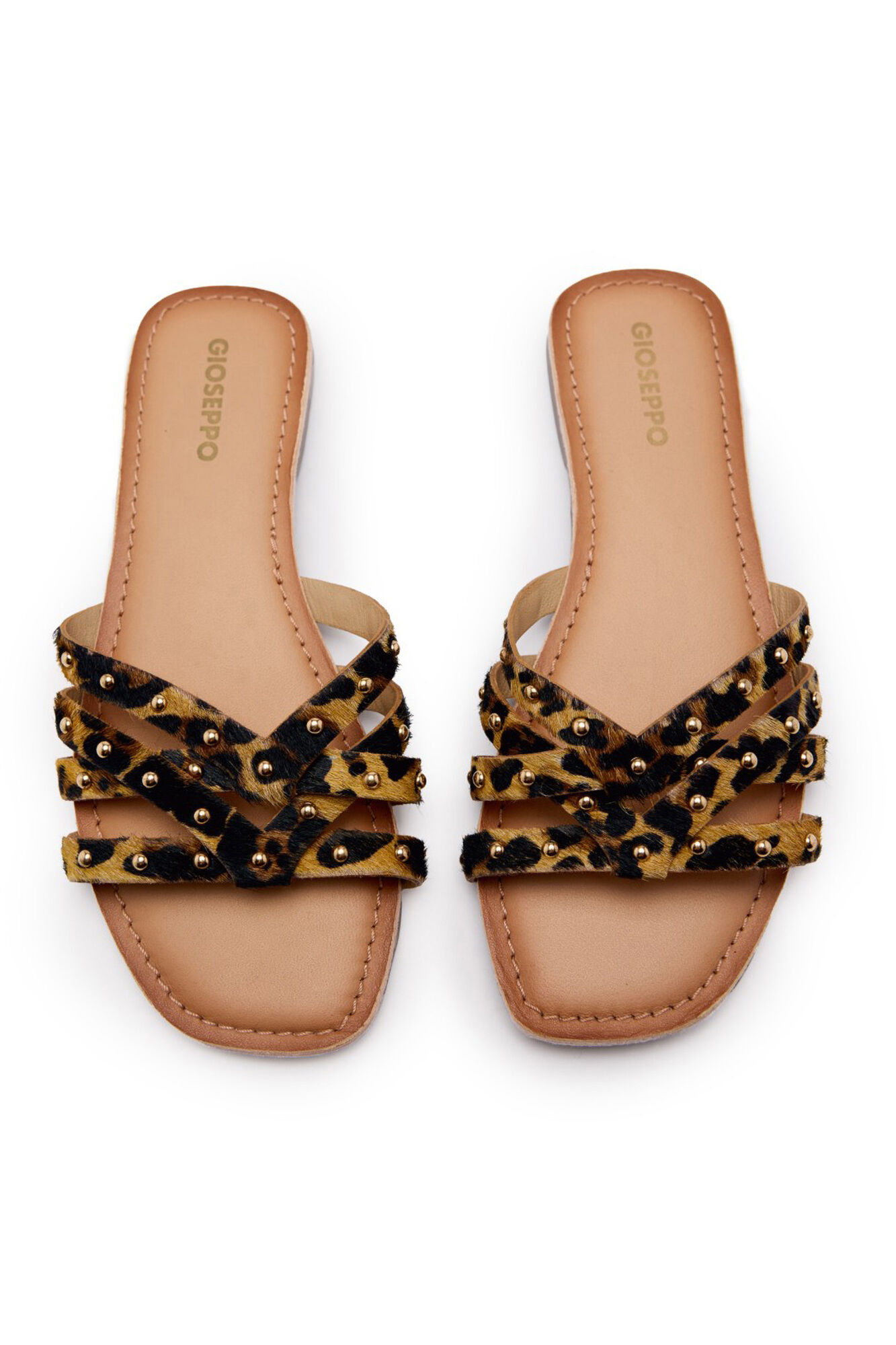 Gioseppo Sandalias piel estampado animal