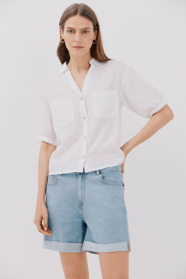 Cortefiel Cal&ccedil;&otilde;es b&aacute;sicos denim Azul