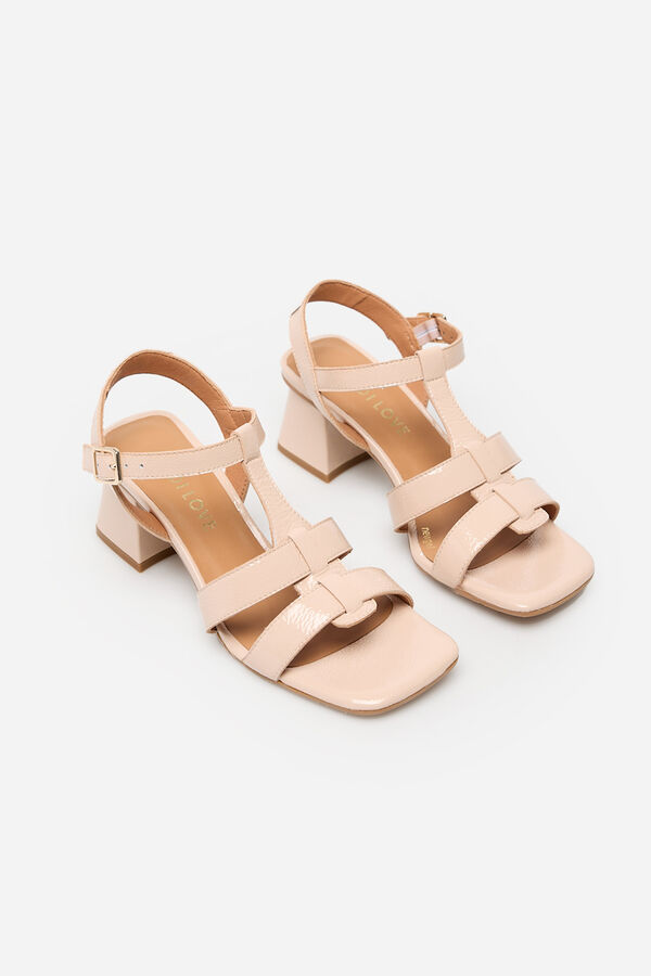 Lodi Sandalia tac&oacute;n Rosa