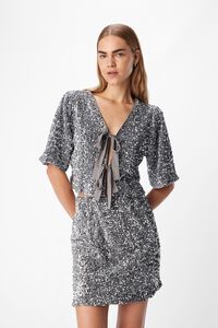 Object Top de lenjuelas con lazos