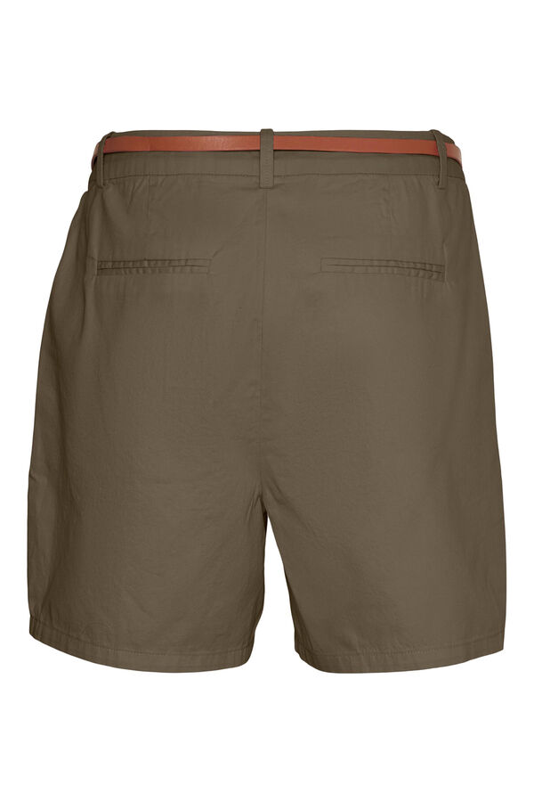 Vero Moda Shorts de algod&oacute;n Verde