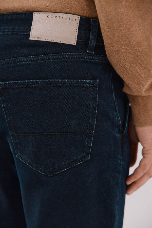 Cortefiel Pantal&oacute;n vaquero tapered fit Azul marino