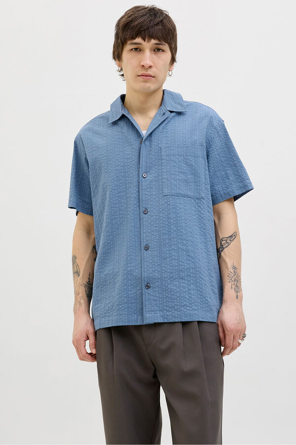 Jack & Jones Camisa regular fit Azul marino