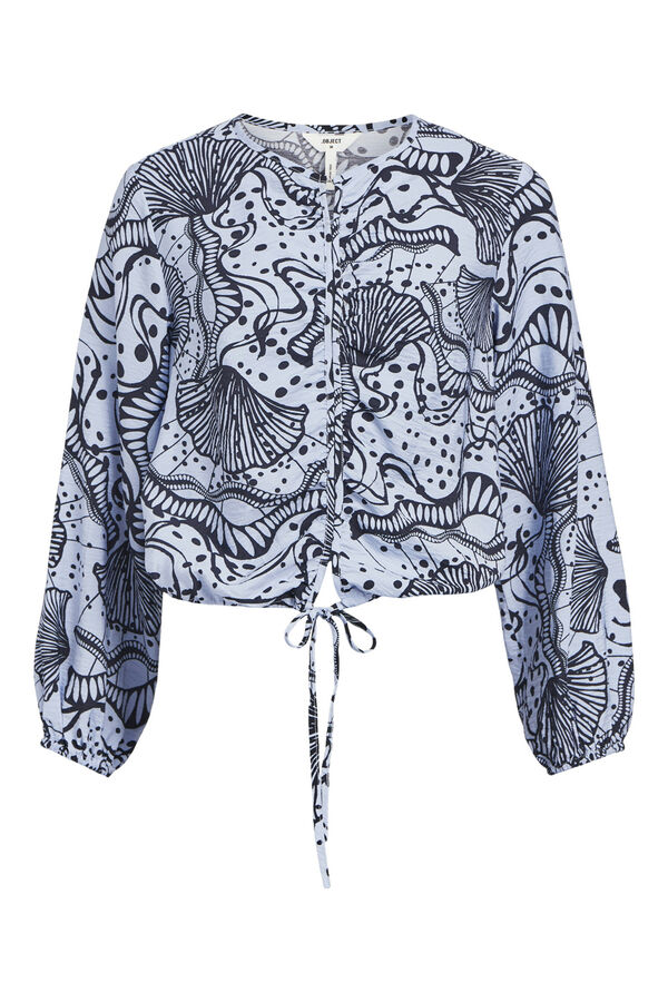 Object Blusa estampada Azul