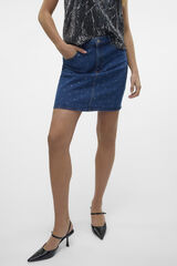 Vero Moda Saia curta denim  Azul