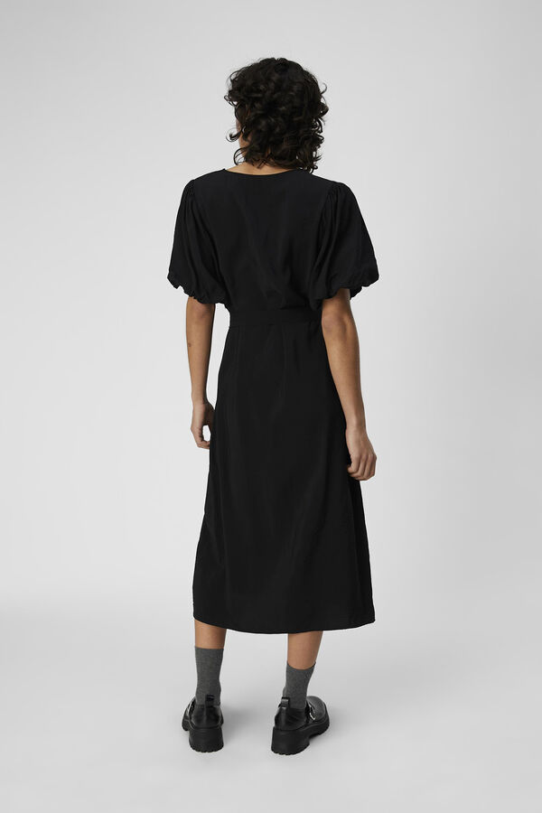 Object Vestido mangas globo Negro