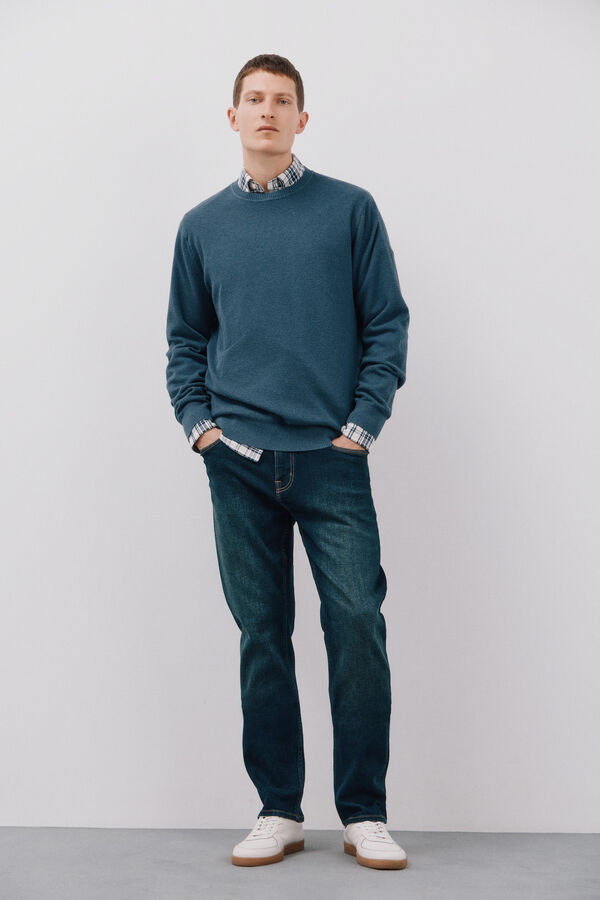 Cortefiel Jeans regular fit Azul