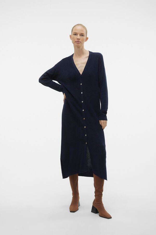 Vero Moda C&aacute;rdigan largo Azul marino